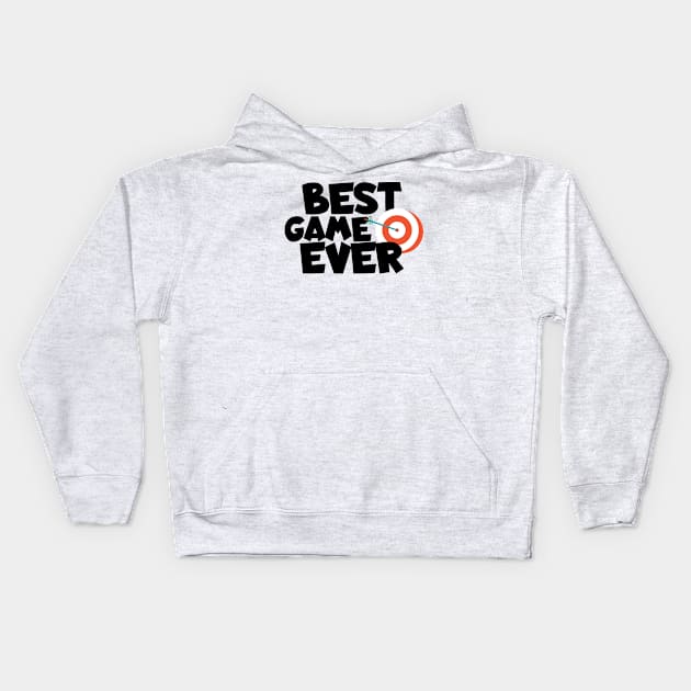 Archery best game ever Kids Hoodie by maxcode